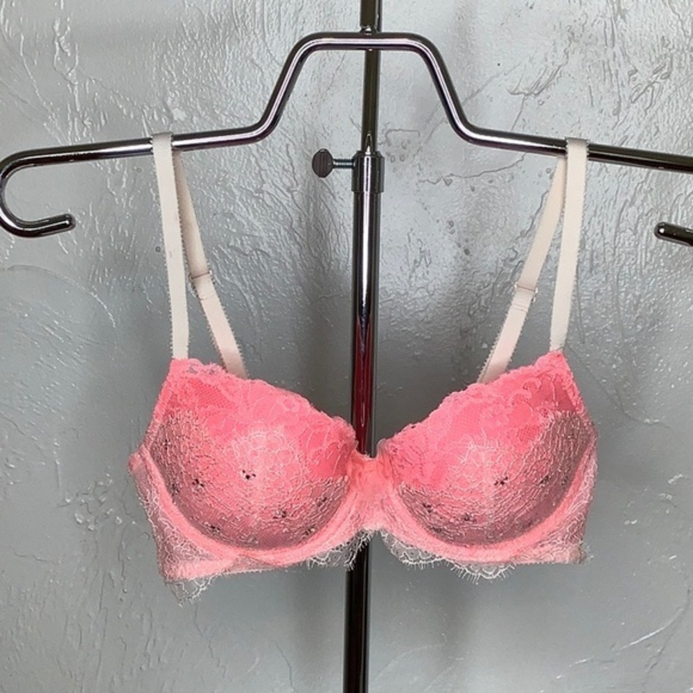 VS pearls and crystals dream angels lined Demi 32C